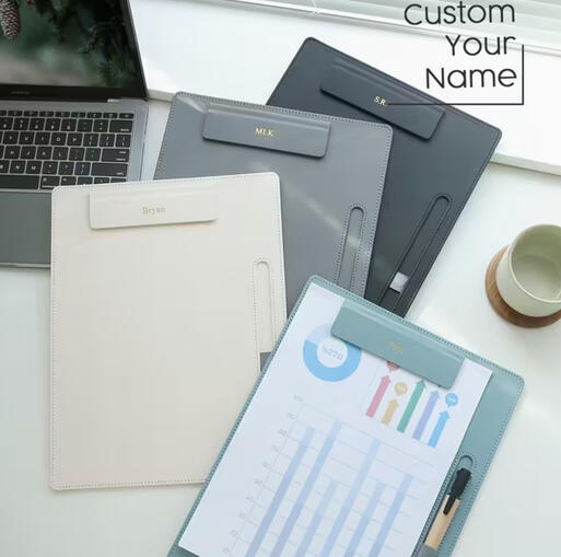 Very comfortable with pen holder. Can ber personalized.