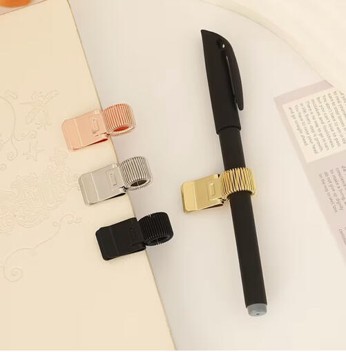 Normally sketchbooks don't have holder for pen. This Simple version of the holder makes your life easier. Suitable to all types of notebooks.